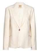 Blake Night Blazer Blazers Single Breasted Blazers Cream MOS MOSH