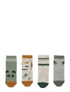 Silas Cotton Socks - 4 Pack Sukat Yellow Liewood