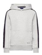 D1. Gant Archive Sweat Hoodie Tops Sweat-shirts & Hoodies Hoodies Grey...