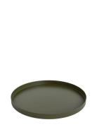 Tray Circle 300X20Mm Home Decoration Decorative Platters Green Cooee D...