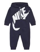 Nkn All Day Play Coverall Pitkähihainen Body Navy Nike