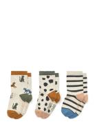 Silas Socks 3-Pack Sukat Multi/patterned Liewood