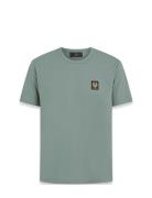 Belstaff T-Shirt Black Designers T-shirts Short-sleeved Green Belstaff