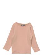 T-Shirt Long-Sleeve Tops T-shirts Long-sleeved T-shirts Pink Sofie Sch...