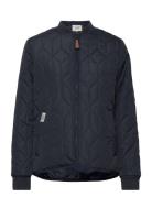 Piper W Quilted Jacket Tikkitakki Navy Weather Report