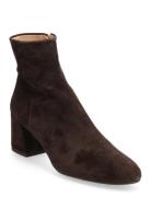 Booties Shoes Boots Ankle Boots Ankle Boots With Heel Brown Billi Bi