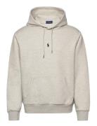 Double-Knit Hoodie Tops Sweat-shirts & Hoodies Hoodies Grey Polo Ralph...