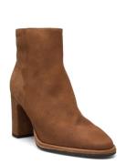 Ostro Noche Shoes Boots Ankle Boots Ankle Boots With Heel Brown Wonder...