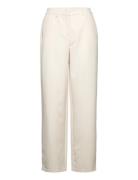 Vikamma Hw Pant - Bottoms Trousers Straight Leg Cream Vila