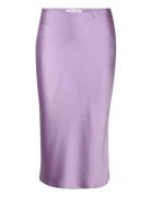 Agneta Skirt 12956 Polvipituinen Hame Purple Samsøe Samsøe