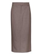 Naxaiw Skirt Polvipituinen Hame Brown InWear