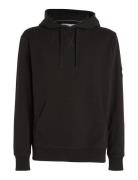 Badge Hoodie Tops Sweat-shirts & Hoodies Hoodies Black Calvin Klein Je...