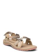 Lakewood Ride Sandal W,050 Matalapohjaiset Sandaalit Beige Jack Wolfsk...