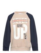 Nkmvildar Ls Sweat Box Bru N1 Tops Sweat-shirts & Hoodies Sweat-shirts...