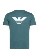 T-Shirt Designers T-shirts Short-sleeved Blue Emporio Armani