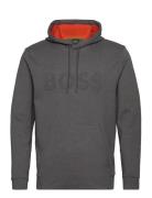 Soody Sport Sweat-shirts & Hoodies Hoodies Grey BOSS