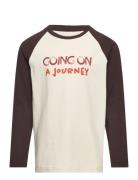 T-Shirt Ls Tops T-shirts Long-sleeved T-shirts Multi/patterned En Fant