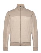 Tracksuit Jacket Tops Sweat-shirts & Hoodies Sweat-shirts Beige BOSS