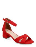 Women Sandals Korolliset Sandaalit Red Tamaris