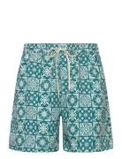 Stan Aop Swim Shorts 2.0 Uimashortsit Blue Les Deux