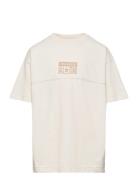 Helier Jersey Ss Sport T-shirts Short-sleeved Beige Converse