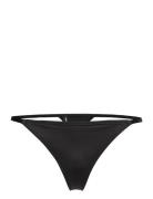 Thong Satin Stringit Alusvaatteet Black BOSS