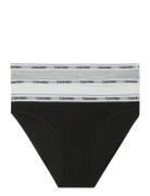 Bikini 3Pk Alushousut Brief Tangat Multi/patterned Calvin Klein