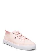 Vulc Canvas Sneaker Matalavartiset Sneakerit Tennarit Pink Tommy Hilfi...