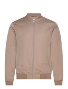 Bs Tapia Regular Fit Jacket Bombertakki Takki Beige Bruun & Stengade