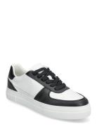 Slhharald Leather Sneaker Matalavartiset Sneakerit Tennarit Black Sele...