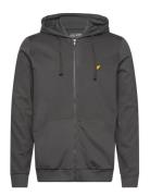 Full-Zip Hoodie Sport Sweat-shirts & Hoodies Hoodies Grey Lyle & Scott...