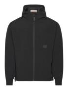 Hooded Windbreaker Ohut Takki Black Revolution