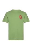 Classic Dot Chest T-Shirt Tops T-shirts Short-sleeved Green Santa Cruz