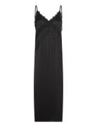 Sachigz Slip Dress Maksimekko Juhlamekko Black Gestuz