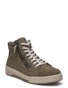 W0164-54 Korkeavartiset Tennarit Khaki Green Rieker