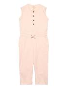 Rib Jersey Jumpsuit Jumpsuit Haalari Pink Copenhagen Colors