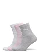 Puma Kids Crew Sock 3P Sukat Pink PUMA