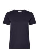 T-Shirts Short Sleeve Tops T-shirts & Tops Short-sleeved Blue Marc O'P...