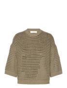 Pietiw Tshirt Tops Knitwear Jumpers Khaki Green InWear