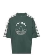 Tee Tops T-shirts Short-sleeved Green Adidas Originals