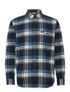 Riveted Shirt Tops Shirts Casual Navy Lee Jeans