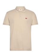 Levis Hm Polo Sahara Khaki Piq Tops Polos Short-sleeved Beige LEVI´S M...