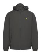 Zip Through Hooded Jacket Ohut Takki Black Lyle & Scott