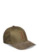 Baseball Cap Suede Ii Accessories Headwear Caps Khaki Green Les Deux