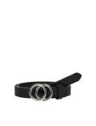 Konrasmi Pu Jeans Belt Vyö Black Kids Only