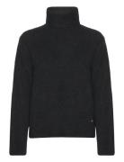 Mmaidy Thora Rollneck Knit Tops Knitwear Turtleneck Black MOS MOSH