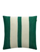 Stripe Wool Cushion Home Textiles Cushions & Blankets Cushions Green G...