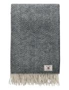 Herringb Wool Throw Home Textiles Cushions & Blankets Blankets & Throw...