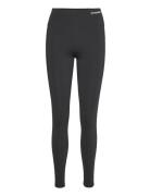 Hmlmt Active High Waist Tights Sport Running-training Tights Black Hum...