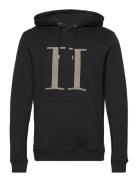 Encore Bouclé Hoodie Tops Sweat-shirts & Hoodies Hoodies Black Les Deu...